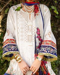 Ensemble tendance en coton pour femme, style indien et pakistanais, collection été, robe décontractée ethnique 3 pièces pour femme - Product Image 5
