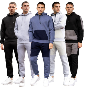 2027 Custom Brand Screen Print Acid Wash Tracksuit 400 450 500 Gsm Sweatsuit Men 100% Organic Cotton Streetwear Tracksuit - Product Image 1