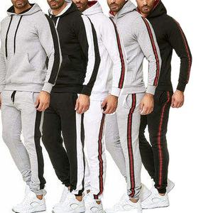 Chándales bordados de Entrenamiento Personalizados para correr para hombres, sudaderas con capucha y sudaderas ajustadas de secado rápido para hombres, envío aleatorio - Product Image 1