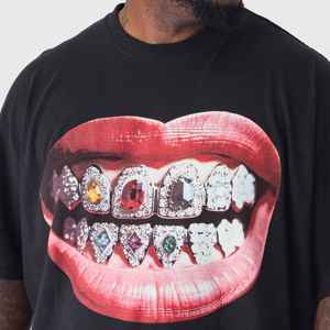 Custom Printed Men's 100% Cotton Breathable Oversized Loose Fit O-Neck Short Sleeve Solid Casual T-Shirt Custom Design 180g - Product Image 3