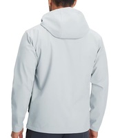 Chaquetas Softshell Transpirables para Hombre, Tejido Elástico Transpirable, Cómodas para Senderismo y Entrenamiento, Chaquetas Softshell de Exportación con Capucha