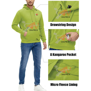 เสื้อฮู้ดผู้ชายรุ่นใหม่ล่าสุด ผ้าฝ้าย 100% ขายส่งราคาถูก - Product Image 5