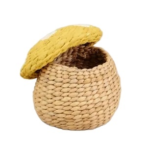 Adorable Cesta de Macramé con Forma de Hongo, Perfecta para Decoración del Hogar, Regalo, Organizador Decorativo para Cualquier Habitación, de la India - Product Image 1