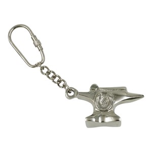 Handmade Blacksmith Anvil Horse Shoe Design Keyrings Souvenir Gift Items <b>Custom</b> Style <b>Keychains</b> Manufacturer Affordable Price - Product Image 3