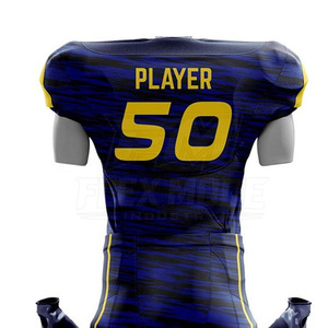 Uniforme de Fútbol Americano Personalizado, Transpirable, Estilo Jersey de Juego, para Atletas Profesionales, Calidad Premium - Product Image 6