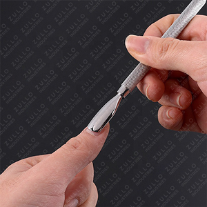 Professional 5 Piece Stainless Steel Cuticle Pusher Set Custom Color OEM Private Label Nail Cleaner and Cuticle Care <b>Tools</b> - Product Image 5