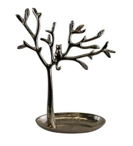 Expositor de Joyería Metálico de Lujo Moderno de un Solo Nivel con Diseño Ecológico, Almacenamiento Duradero para Collares, Pendientes y Pulseras - Product Image 4