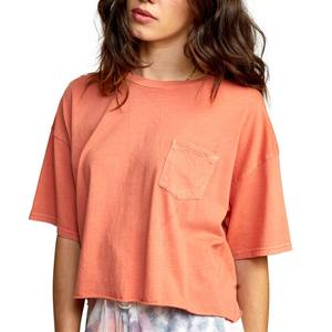 Camisetas de mujer transpirables estilo oversize clásico para venta al por mayor, camisetas casuales sueltas para mujer - Product Image 2