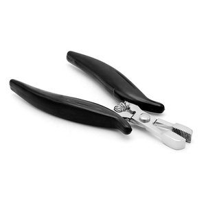 Professional Salon Micro Ring Hair Extension <b>Tool</b> Kit Durable Reusable Stainless Steel <b>Pliers</b> with Custom Logo - Product Image 1