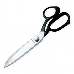 Ciseaux de tailleur de qualité supérieure, manche noir, pour droitiers, avec vis de réglage, ciseaux de couturière - Product Image 3