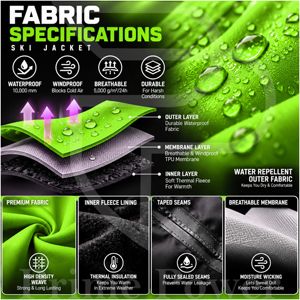 Fábrica Profesional de Chaquetas de Nieve para Montaña, Ropa Personalizada para Esquí y Snowboard, Fabricante de Ropa de Invierno al por Mayor OEM ODM - Product Image 5