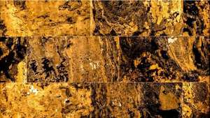 Revêtement mural flexible en pierre naturelle de marbre exclusif, couleur noir glace, pour sols et murs, utilisation sûre pour villas et maisons - Product Image 4