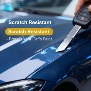 Film adhésif chromé effet miroir en TPU amovible 1,52 x 15 m pour covering automobile, changement <span class=keywords><strong>de</strong></span> couleur, auto-réparant, anti-rayures, protection UV pour carrosserie - Product Image 1
