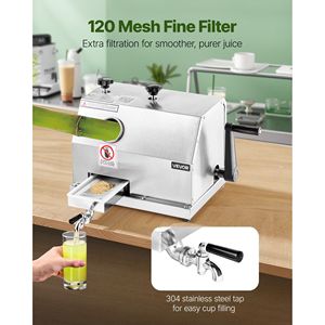 Estrattore di Succo di Canna da Zucchero Commerciale ad Alta Produzione con 3 Rulli in Acciaio Inox, Ingresso Grande da 2,4 Pollici, Grande Capacità - Product Image 5