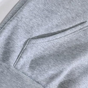 Sweat à capuche unisexe personnalisé, coupe ample, 100% coton, 400 GSM, épais, délavé à l'acide, effet soleil, impression 3D en relief, fermeture éclair, surdimensionné - Product Image 4