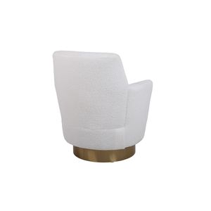 Poltrona Girevole Teddy, Comoda Sedia da Lettura per Soggiorno e Camera da Letto, Poltrona con Braccioli - Product Image 5