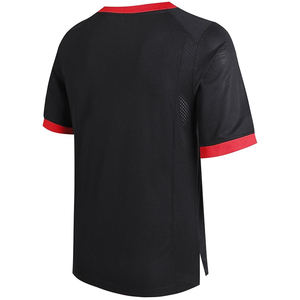 Camiseta de Fútbol Americano al por Mayor de Primera Calidad, 100% Poliéster, Logotipo Personalizado, Impresión por Sublimación, Transpirable, de Secado Rápido, Corta - Product Image 6