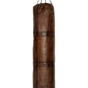 Punching Bag Professional Real leather Punching Bag Training Fitness With Hanging Kick Boxing For Gym