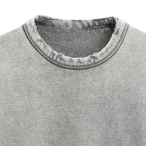 เสื้อสเวตเชิ้ตผู้ชายสีพื้นสไตล์สตรีทแวร์คุณภาพดีที่สุด แขนยาว อุ่นสบายสำหรับฤดูหนาว มีฮู้ด - Product Image 3