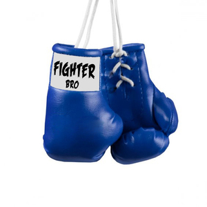 Mini-gants de boxe suspendus pour voiture en cuir artificiel, décoration de rétroviseur automobile, souvenir sportif pour la boxe, le karaté et l'entraînement. - Product Image 1