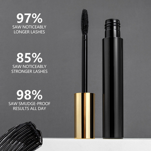 Máscara de Pestañas Negra para Volumen y Rizado, Resistente al Agua, de Larga Duración, para Uso Diario - Product Image 5