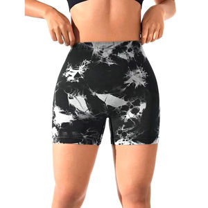 Pantalones Cortos Deportivos de Gimnasio Sin Costuras para Mujer, con Efecto Levanta Glúteos, de Tacto Suave y Flexible, con Logotipo Personalizado, de Primera Calidad - Product Image 1