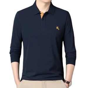 เสื้อเชิ้ตแขนยาวผู้ชายผ้าฝ้ายแท้ 100% ขายส่ง OEM คุณภาพส่งออก รับทำโลโก้ ราคาถูก สไตล์ลำลอง สีพื้น - Product Image 1