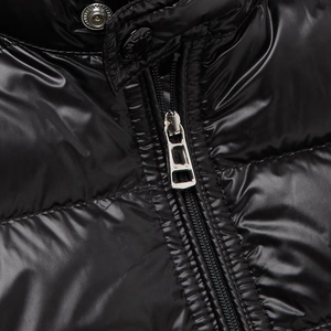 Gilet matelassé léger et chaud pour homme, noir, sans manches, alternative au duvet, fabrication sur mesure, vente en gros usine - Product Image 6