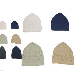 Chapeau de prière musulman turc en coton Kufi Topi Taqiyah de qualité supérieure, chapeaux islamiques pour adultes, broderie 3D personnalisable, décontracté - Product Image 2
