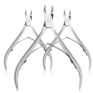 Pince à cuticules multi-usages pour les doigts, outil professionnel de qualité supérieure, 4 pouces, en acier inoxydable - Product Image 1