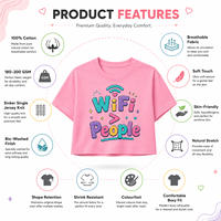 T-shirt court personnalisé pour femme, manches courtes, col rond, motif « Kindness Wins », en jersey 100 % coton respirant, avec lettrage