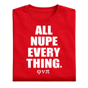 T-shirt Kappa Alpha Psi All Nupe Every Thing Rouge – Vêtement de Fraternité Grecque avec Design Audacieux, Confort Premium et Coupe Élégante - Product Image 6