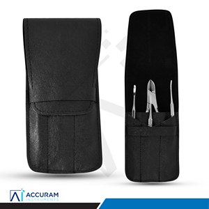 Accuram – Kit professionnel de coupe-ongles en acier inoxydable (4 pièces) pour ongles incarnés, outils de pédicure et podologie, soins des ongles - Product Image 2