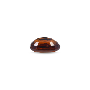 Natural Hessonite Gomed 7.1 Carat Oval Cut Loose Gemstone for Fine Jewelry - Product Image 3