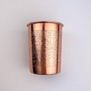 Vaso de Agua de Cobre con Textura Suave, Superficie Fina, Acabado Sólido, Vaso de Agua de Cobre para Uso Personalizado - Product Image 1