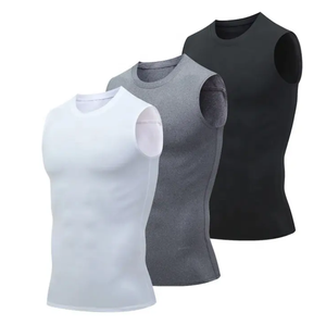 Manufacturer <b>Men</b> Gym Sport Lightweight Breathable Sportswear Running Singlet Basketball <b>Vest</b> tank Top Muscle Athletic Shirt - Product Image 6