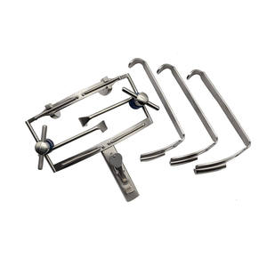 Écarteur buccal Dingman certifié CE en acier inoxydable, instrument chirurgical manuel pour rétraction orale-pharyngée optimale en milieu hospitalier - Product Image 1