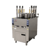 Equipamento Comercial de Cozinha para Macarrão com Seis Cabeças, Caldeira Elétrica Automática de Aço Inoxidável de 12KW para Lanchonetes