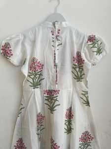 Comfortable 100% Pure Cotton Boho <b>Maxi</b> <b>Dress</b> for Women Fancy Floral Printed Bulk <b>Dress</b> Fit and Flare <b>Dress</b> Bulk India Export - Product Image 5
