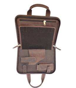 Sac de transport pour homme en cuir de haute qualité, usage extérieur, vente chaude, confortable, respirant, logo/designs personnalisés, Hamid International - Product Image 4