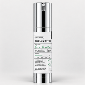 VT Reedle Shot 300 50ml Cica Hyalon Anti-âge Éclaircissant Exfoliant Sans Huile Sérum Coréen pour Soins de la Peau au Beurre de Karité Vente en Gros - Product Image 3