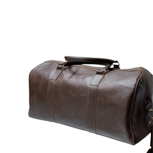 Bolsa de Viaje de Cuero para Hombre, Bolsa de Lona Grande de Cuero Crazy Horse, Bolsa de Viaje Deportiva, Bolsa de Lona de Cuero Genuino Resistente, Venta al por Mayor, Marca Personalizada - Product Image 1