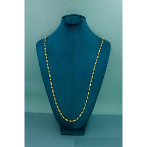 New Latest Long Chain <b>Necklace</b> Gold Plated Trending Attractive Ball Chain <b>Mala</b> New Collection for Women and Girls Wedding Party - Product Image 5