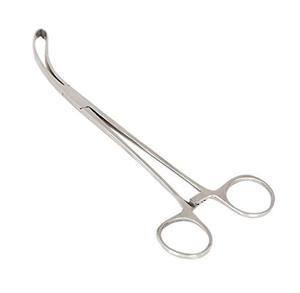 DIVIED INTERNATIONAL Teale Uterine Tenaculum Forceps <b>Model</b> M1114S Stainless Steel Manual Surgical Instruments Class II CE - Product Image 2