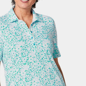 Camisetas Polo Ligeras para Mujer, Casuales de Verano, Transpirables, de Secado Rápido y Estampadas por Sublimación, Hechas con Materiales al por Mayor - Product Image 6