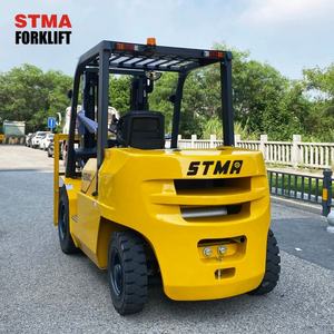 העליון סטמה מותג גדול 5 טון 6ton מלגזה סולר משאית הרמת גובה 3000 מ "מ עד 6500 מ" מ למכירה בניית מזלג בנייה - Product Image 4