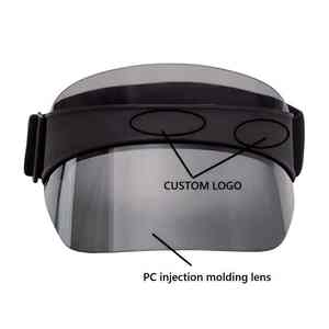 Casquette de soleil transparente de haute qualité pour hommes et femmes, idéale pour la plage, le surf, la course à pied, le cyclisme, couleur personnalisée - Product Image 6