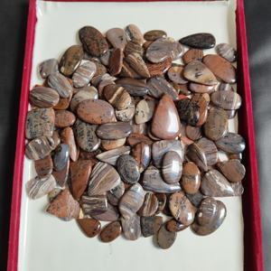 Cabujones de ágata de dendrita de miel de cristal Natural, lote de piedras preciosas sueltas a granel de 20mm para la fabricación de joyas, piedras preciosas de ágata increíbles - Product Image 3