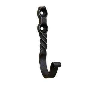 New Design Curly Shaped Powder Coated Finished Iron Hook <b>Rail</b> For Decor For Outdoor Utility For Bedroom Organizer For Closet - Product Image 5