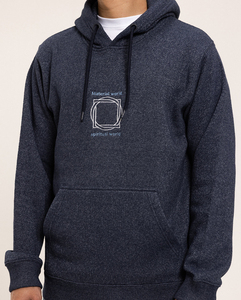 Sweat-shirt à capuche classique pour homme, style streetwear, personnalisé OEM, imprimé, en mélange de coton et polaire, avec poche kangourou, style hiver - Product Image 4